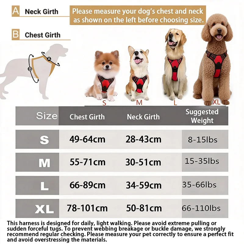 Premium No-Pull Dog Harness for Calm, Confident Walks
